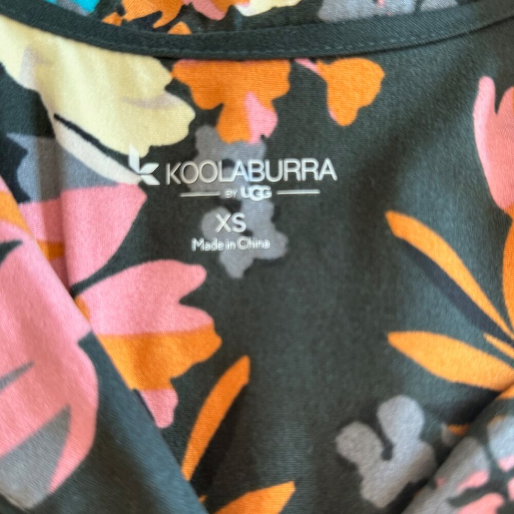 Koolaburra by UGG Jersey Pajama Set Floral Size XS - Picture 13 of 14